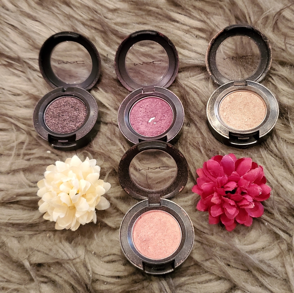 Mac single eyeshadow set of 4